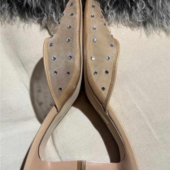 Steve Madden sheer nude Bling Studded Mule - Picture 5 of 5